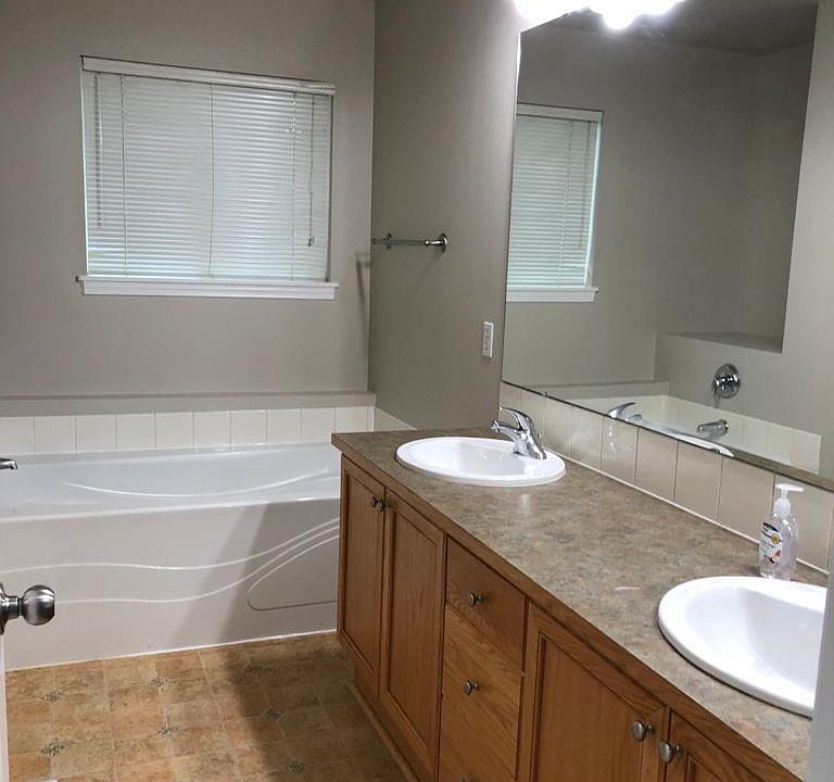 master bathroom with shower to the left, not in the pic