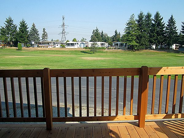 Stunning view from deck