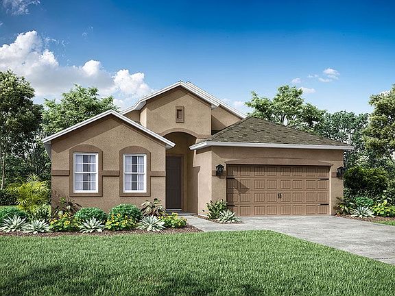 Sanibel french country elevation