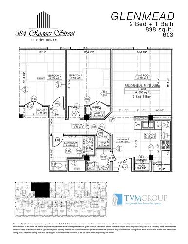 Floor plan 603