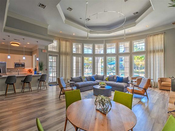 Resident Lounge with Media and Coffee Station.
