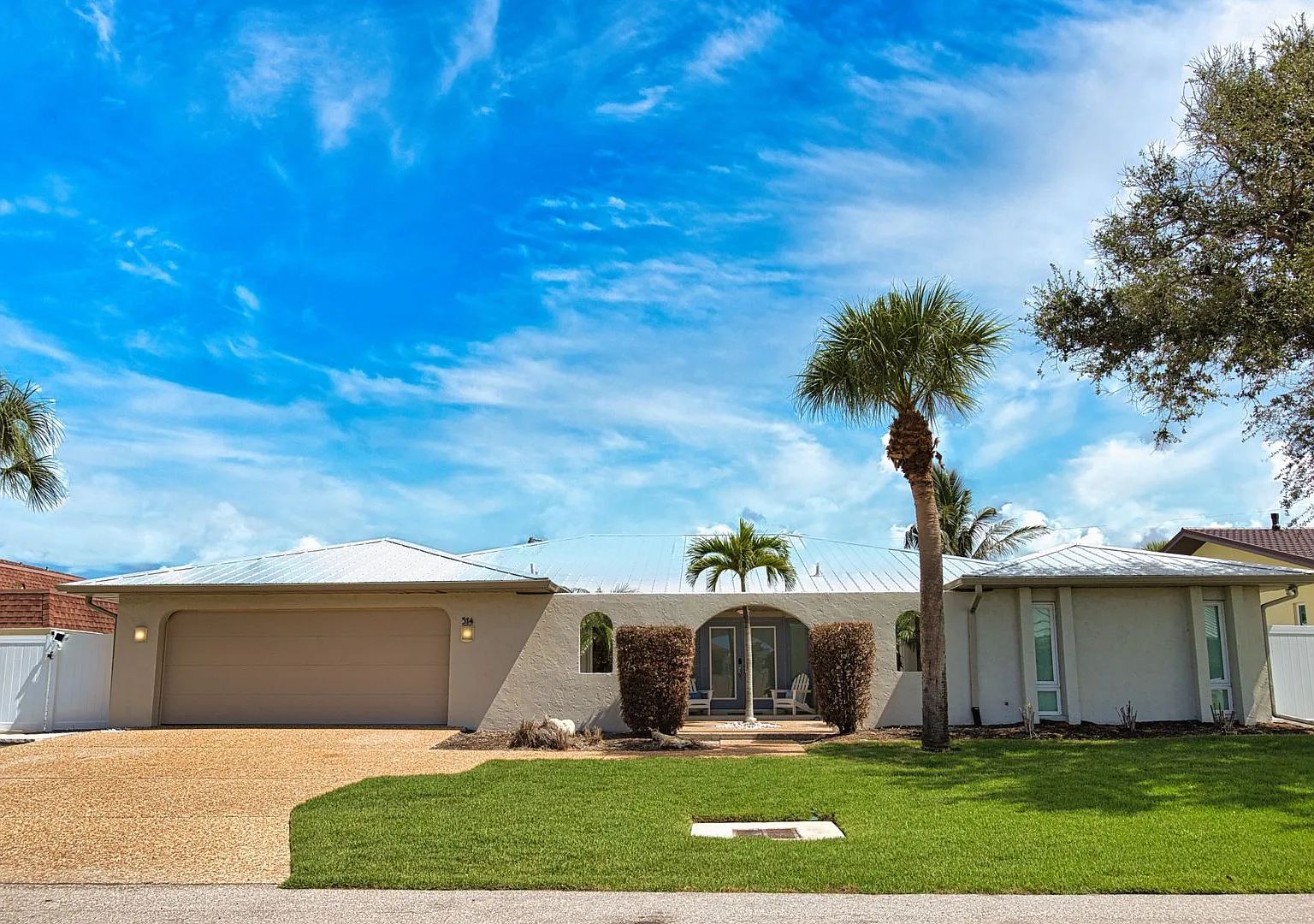 Seasonal Venice Island Pool Home half block from Golden Beach deeded access to the Gulf! — Photo 1