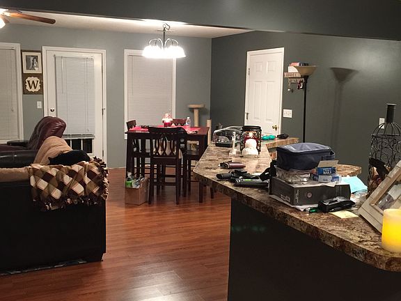 Open concept dinner area