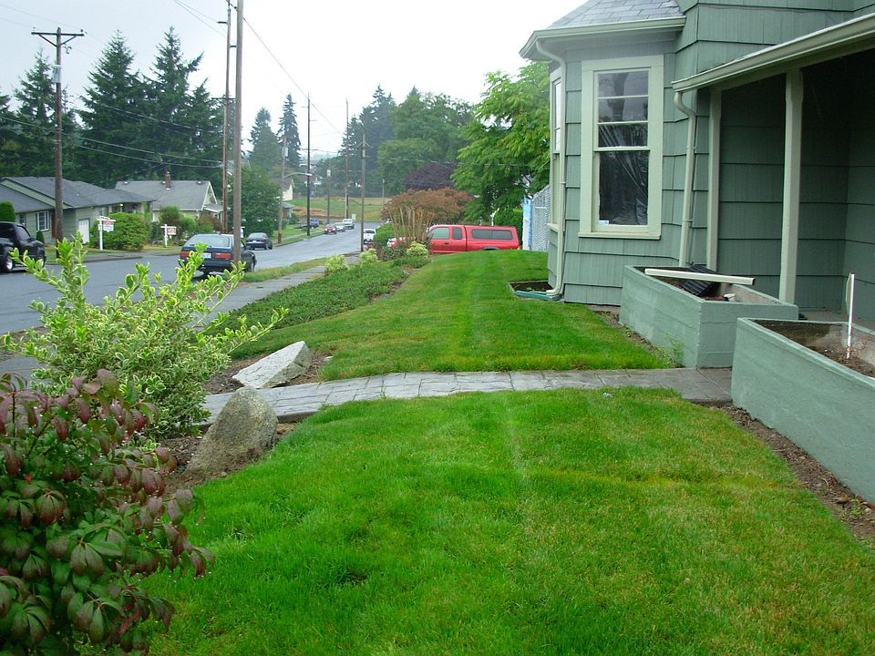 front of house side view