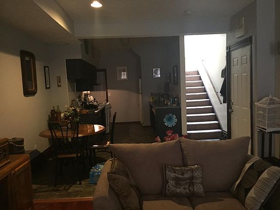 View to Kitchen & stairs to Bedroom & BATH