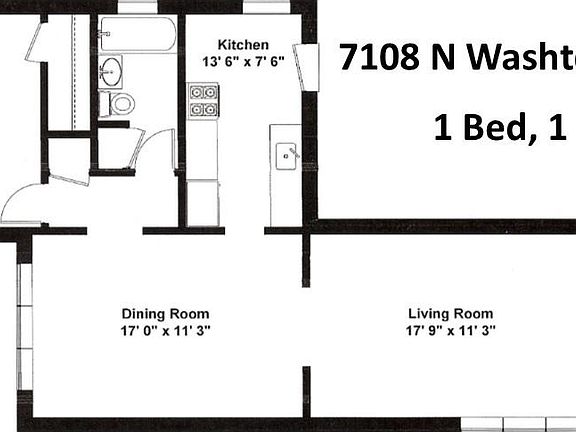2nd image of 7108 N Washtenaw Ave APT 3