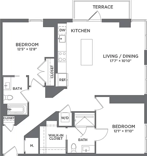 Floor plan B5 PH
