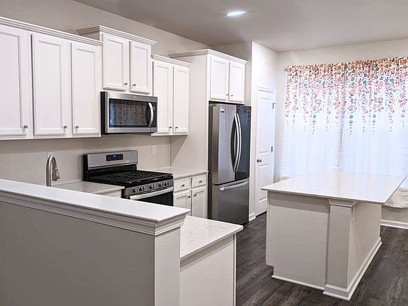 Open concept kitchen