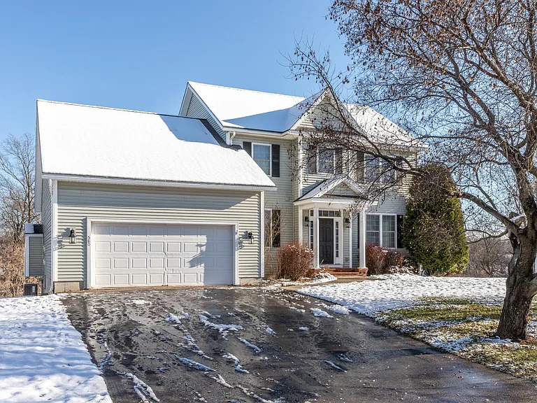 Front of home as seen from the street.
