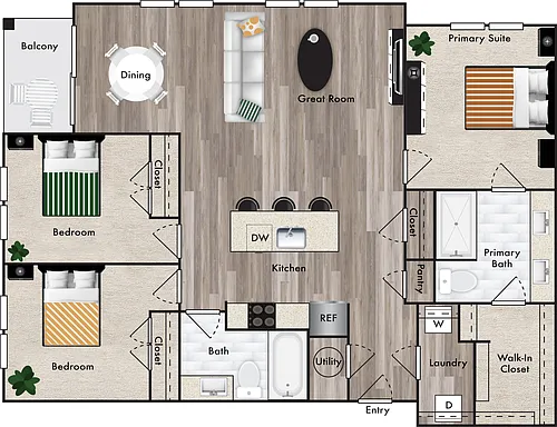 Floor plan C1