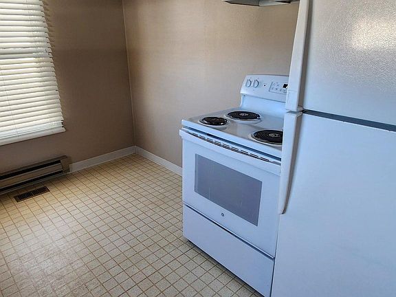 kitchen and dining area
