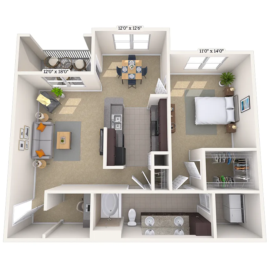 Floor plan Devon