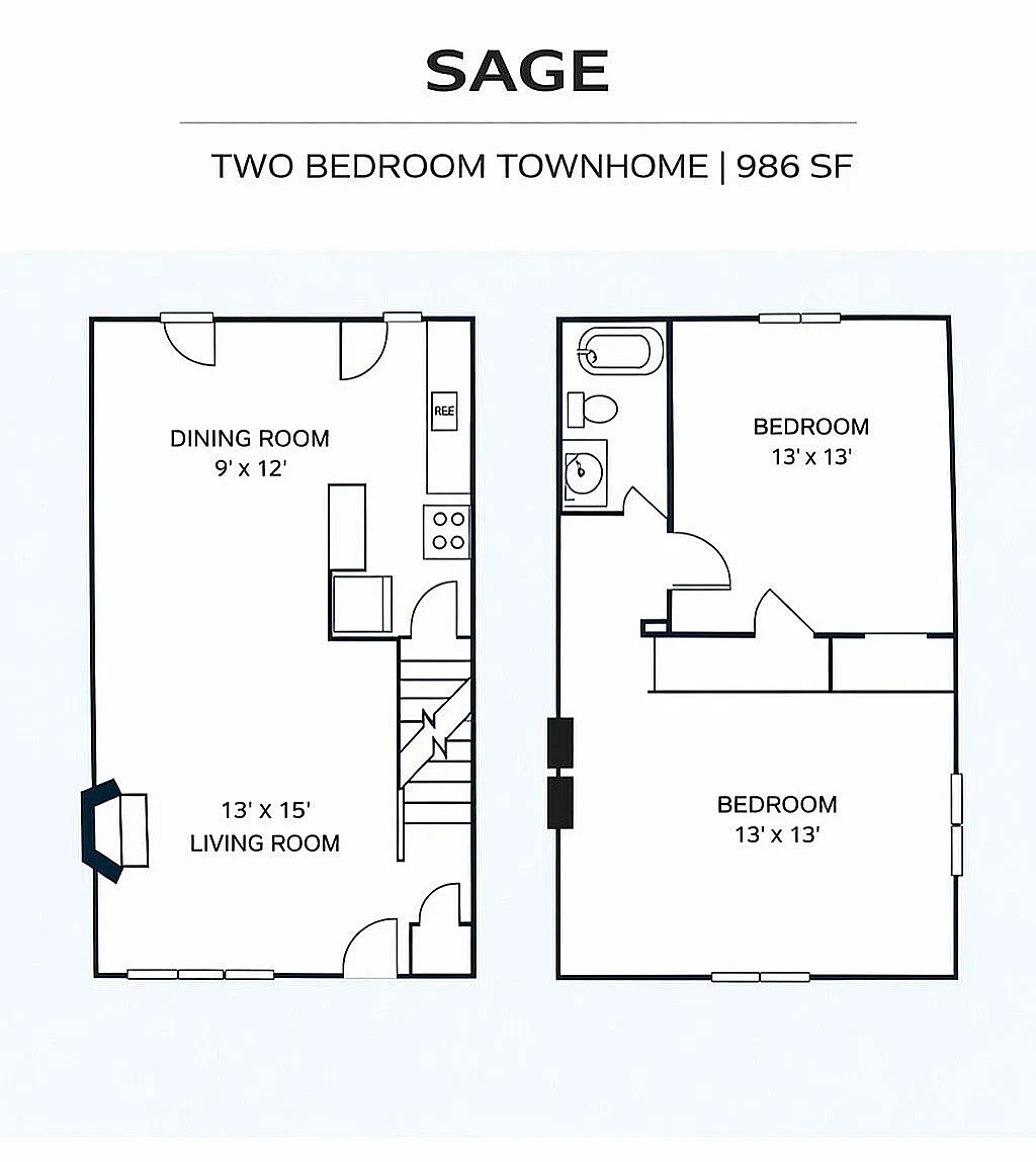 Floor plan Sage