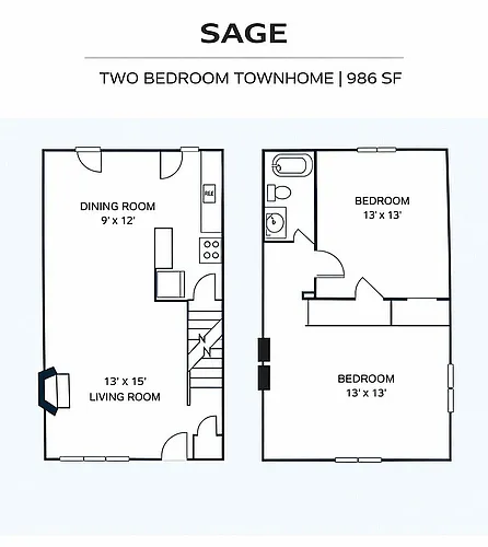 Floor plan Sage