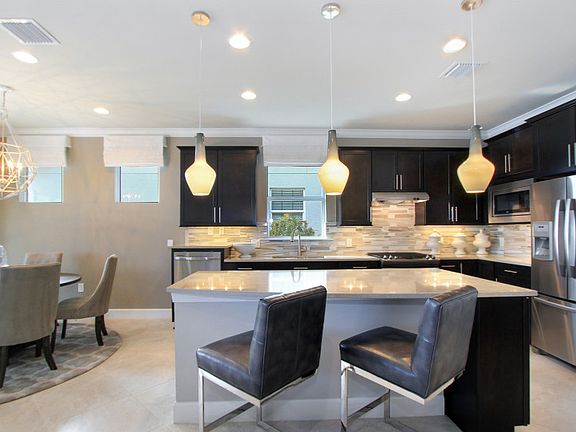 Model Representation Kitchen open to Cafe