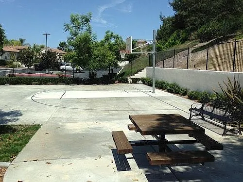 community basketball court