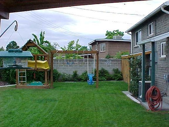 Back yard Right Side