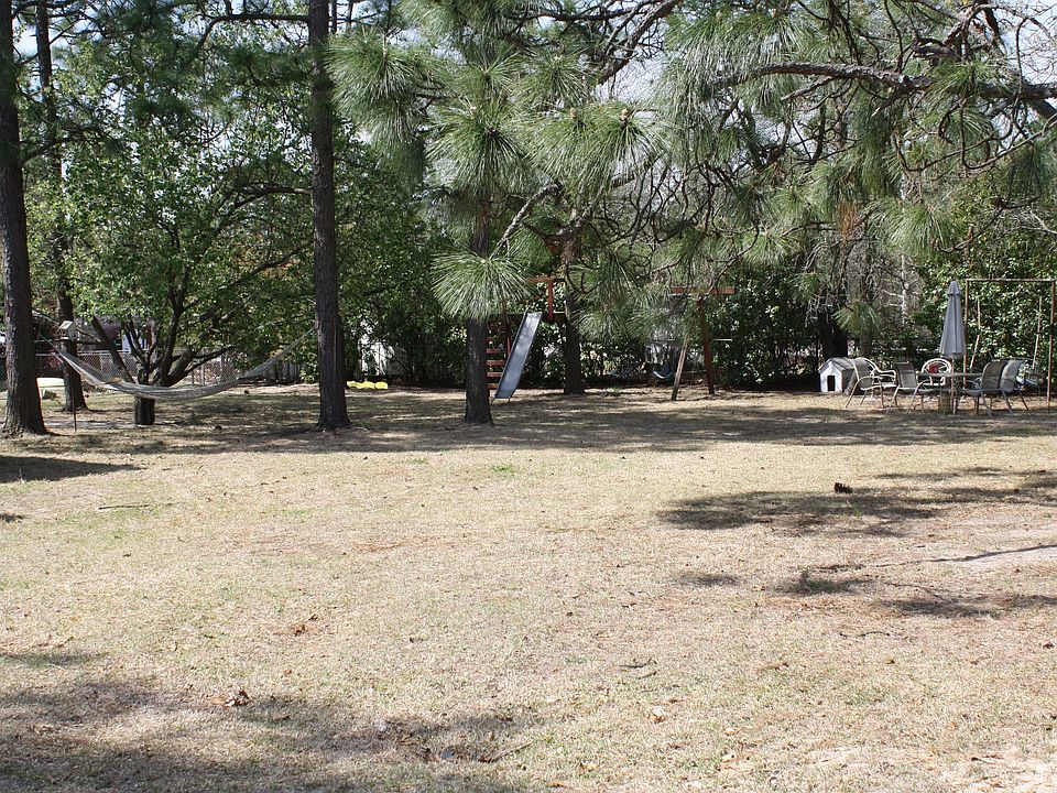 Back Yard Completely Fenced