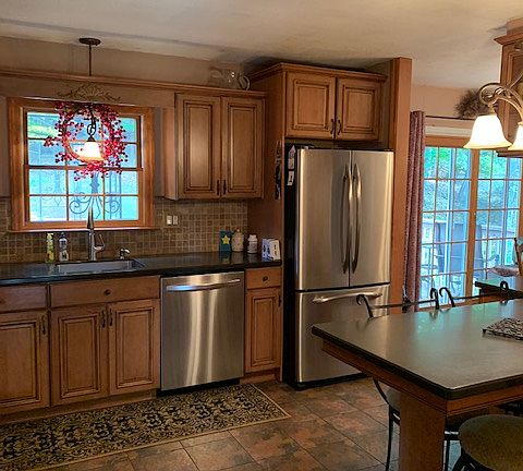 Remodeled Open Kitchen