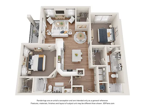 Floor plan B3