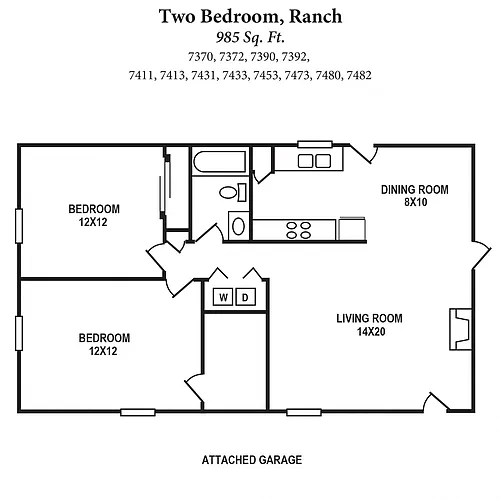 Floor plan 7431
