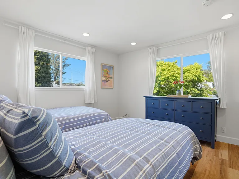 Large dresser and great views