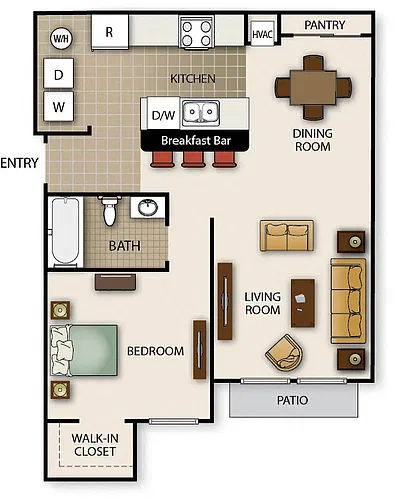 Floor plan Sullivan