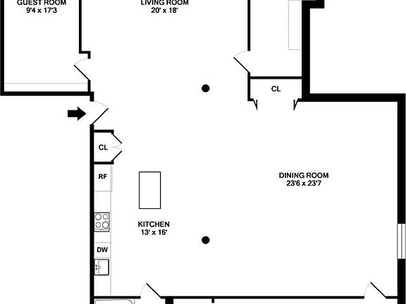 2nd image of 93 Mercer St APT 4E