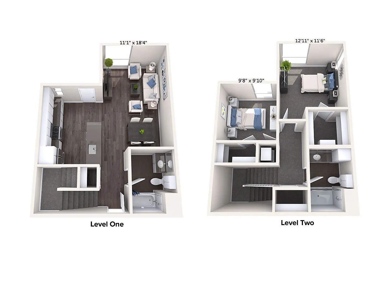 Floor plan B3T