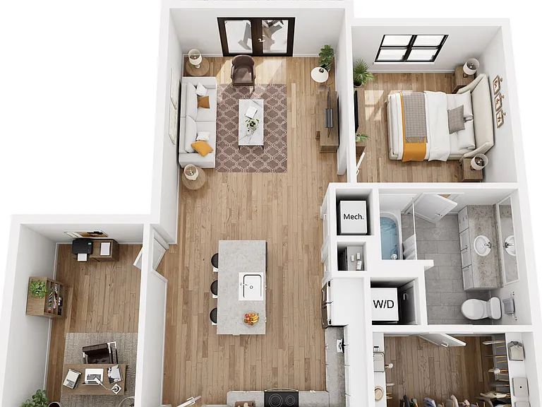 Emerald AFF floor plan The Amber