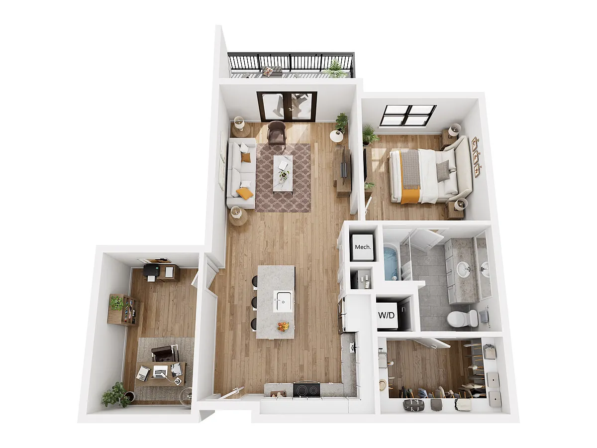 Floor plan Emerald AFF