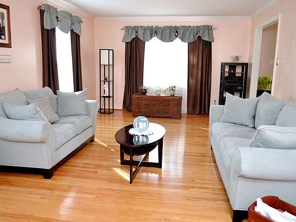 Refinished hardwood floors shine!