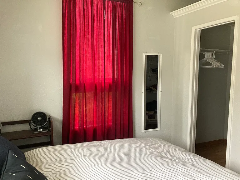 Main bedroom with huge closet