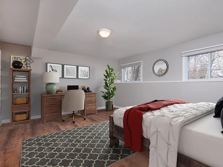 lower level bedroom