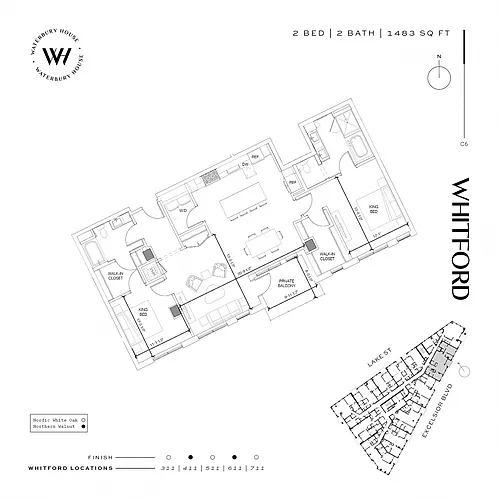 Floor plan Whitford