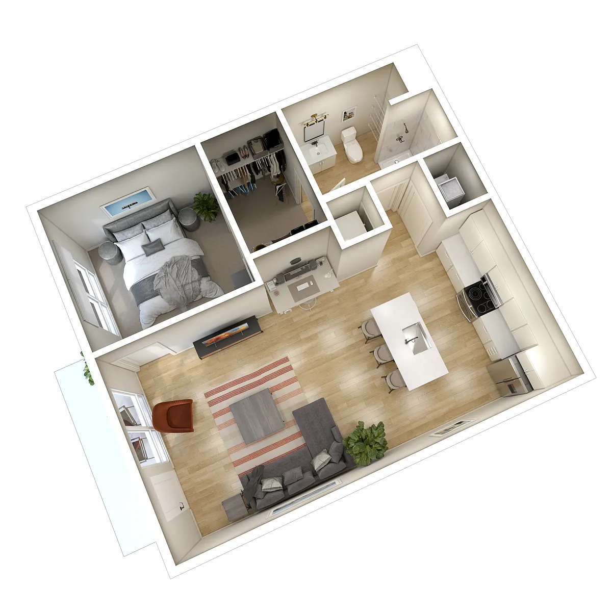 Floor plan Scioto