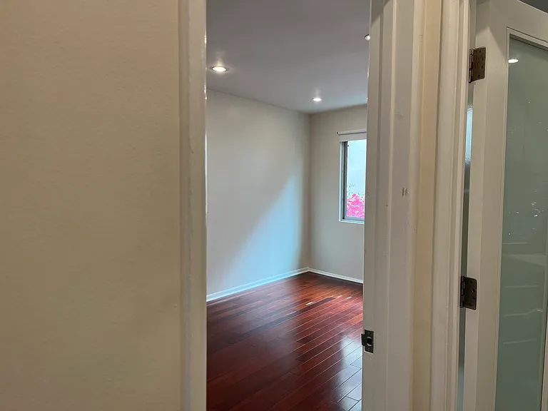 Door leading to the bedroom