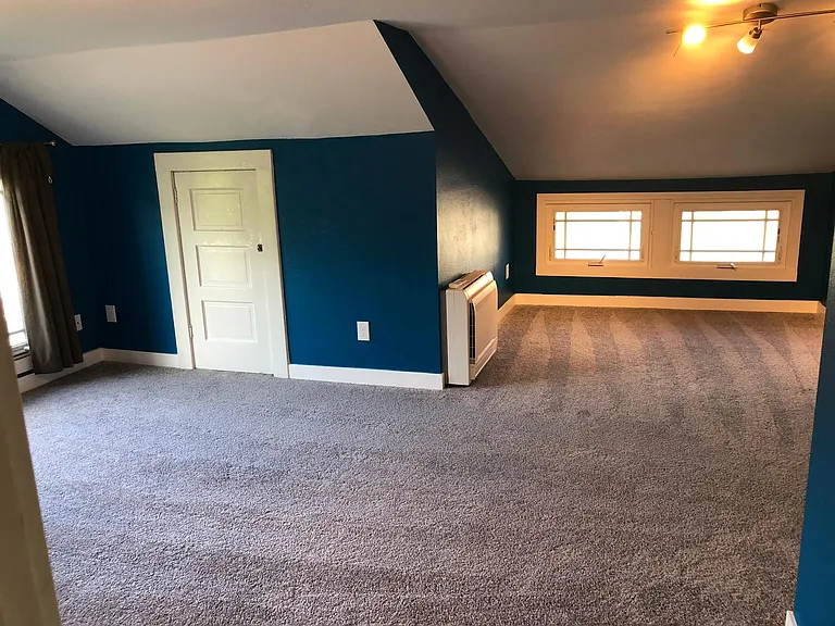 Large upstairs space, official bedroom #2 with closet