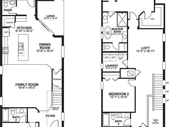 Wekiva Floorplan
