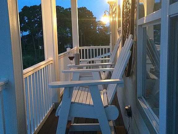 Peaceful Porch. Great place to unwind.