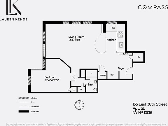 2nd image of 155 E 38th St APT 5L