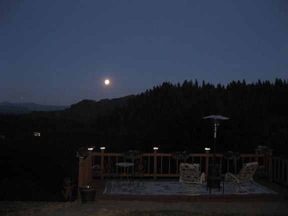 Enjoy the moon rising