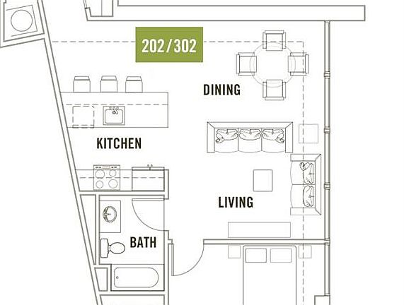 5th image of 1200 Bedford St Unit 202