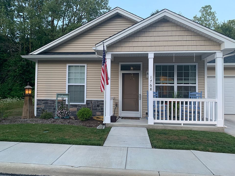 Front View- Attached Garage