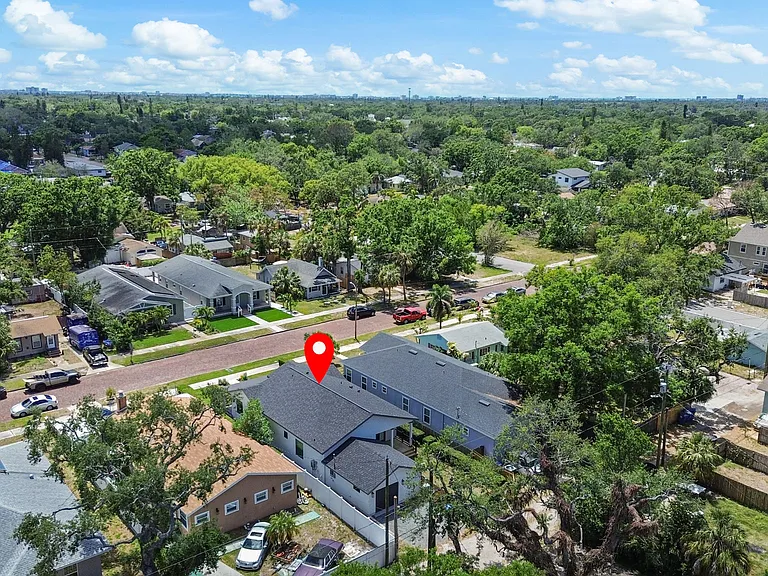 Drone photo from above