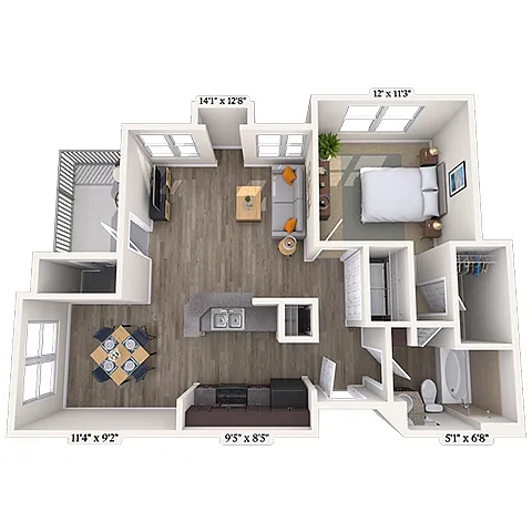 Floor plan 11A