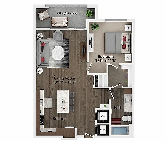 Floor plan A6