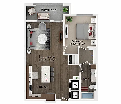 Floor plan A6