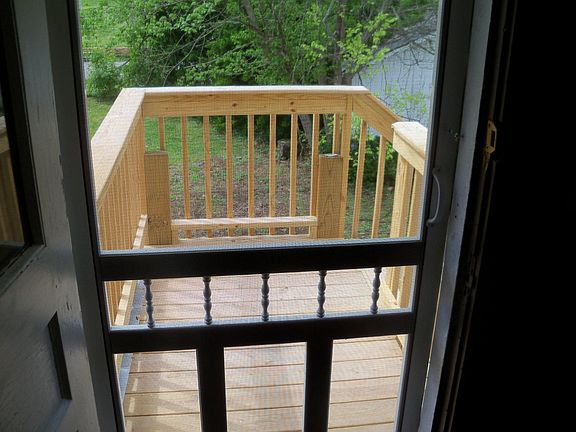 Upstairs Back Deck