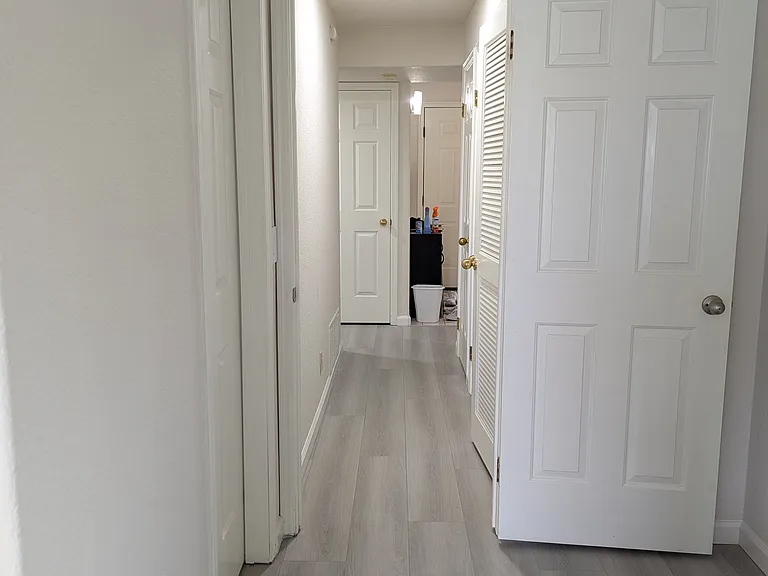 Hallway from master bedroom